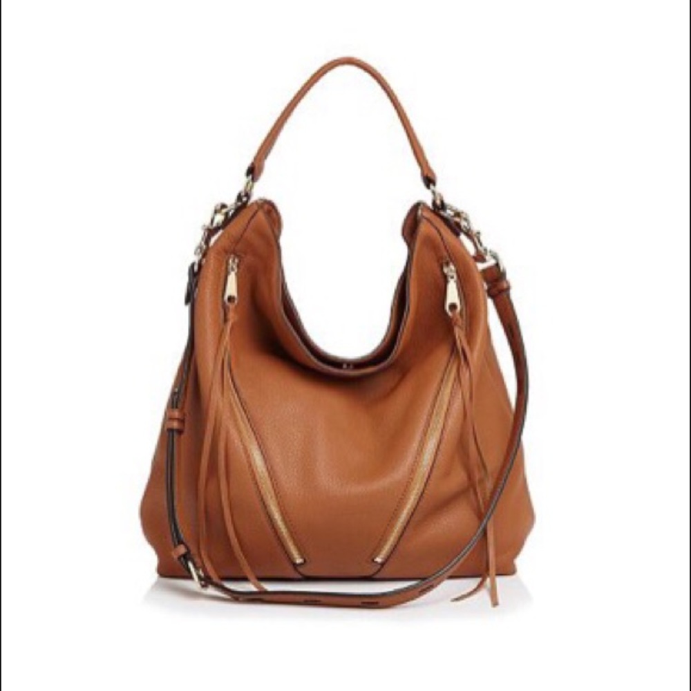 Rebecca Minkoff Moto Hobo in Almond